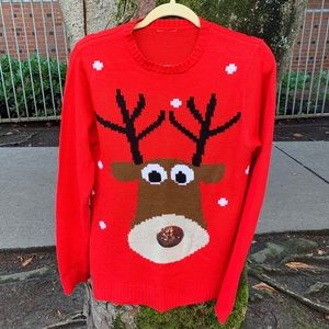 Women’s Rudolph the Reindeer Christmas Sweater
